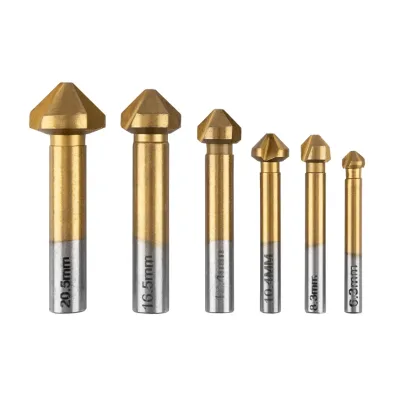 GRAPHITE Süllyesztőfúró készlet, Titán bevonattal, 6.3-20.5mm, 6db fúrószár