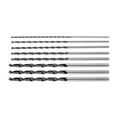 GRAPHITE Fafúró készlet, 4-12mmx300mm, 7db fúrószár