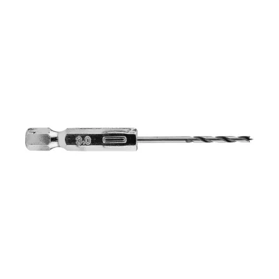GRAPHITE Fafúró, 1/4" hatszög szárral, 3mm, min. rendelés: 3db fúrószár
