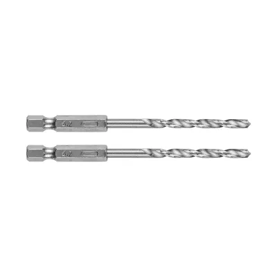 GRAPHITE Csigafúró, 1/4" hatszög szárral, HSS DIN338, 4.2mm, 2db, min. rendelés: 5cs fúrószár