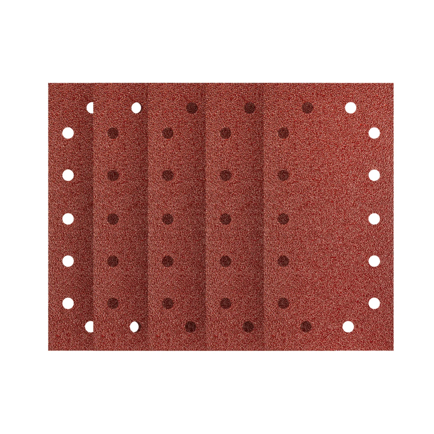 NEO Csiszolópapír tépőzáras 115x230mm, K180, lyukas 5db