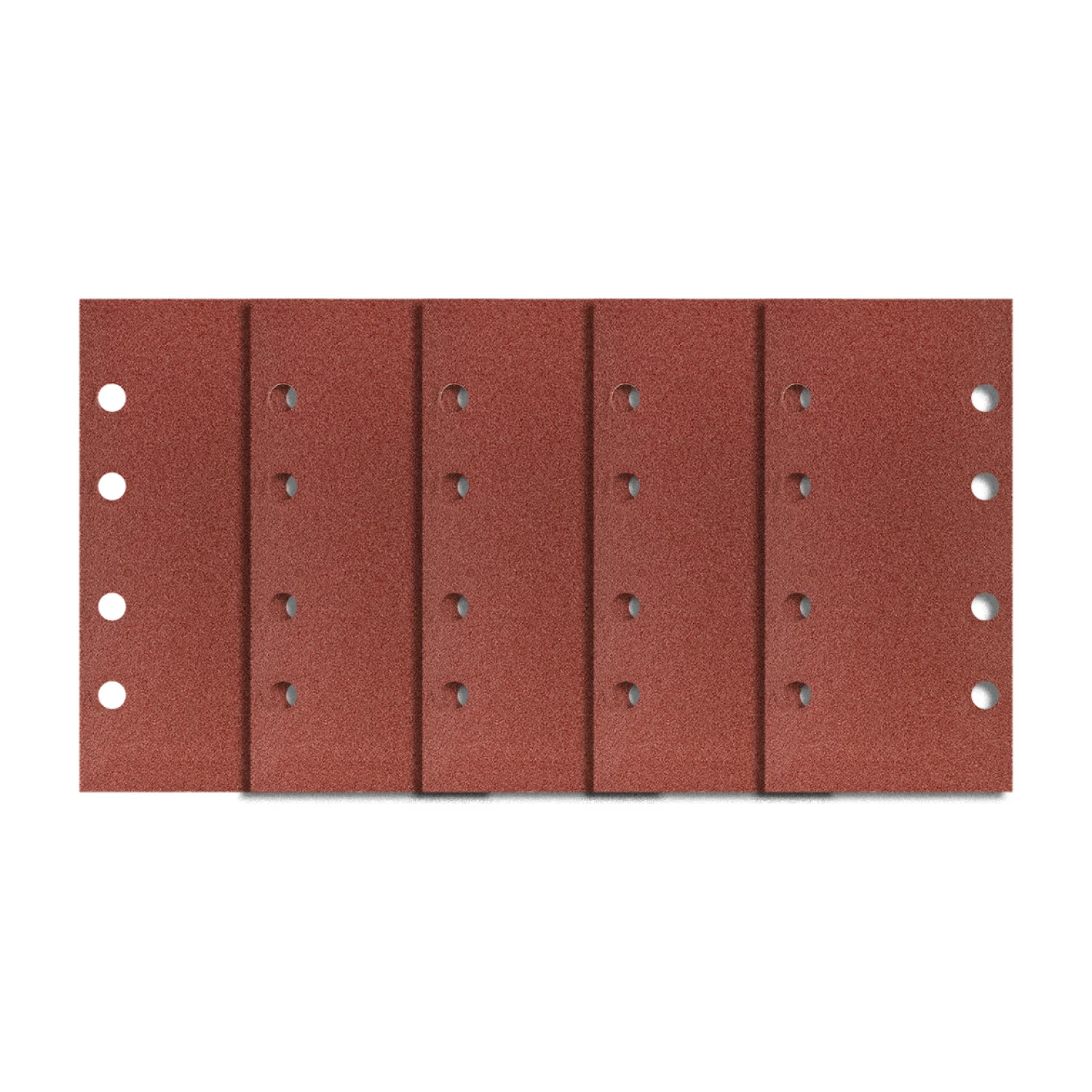 NEO Csiszolópapír tépőzáras 93x185mm, K40, lyukas, 5db, min. rendelés: 5cs