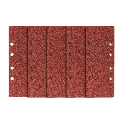 NEO Csiszolópapír tépőzáras 93x230mm, K240 lyukas, 5db, min. rendelés: 5cs csiszolólapok és -szalag