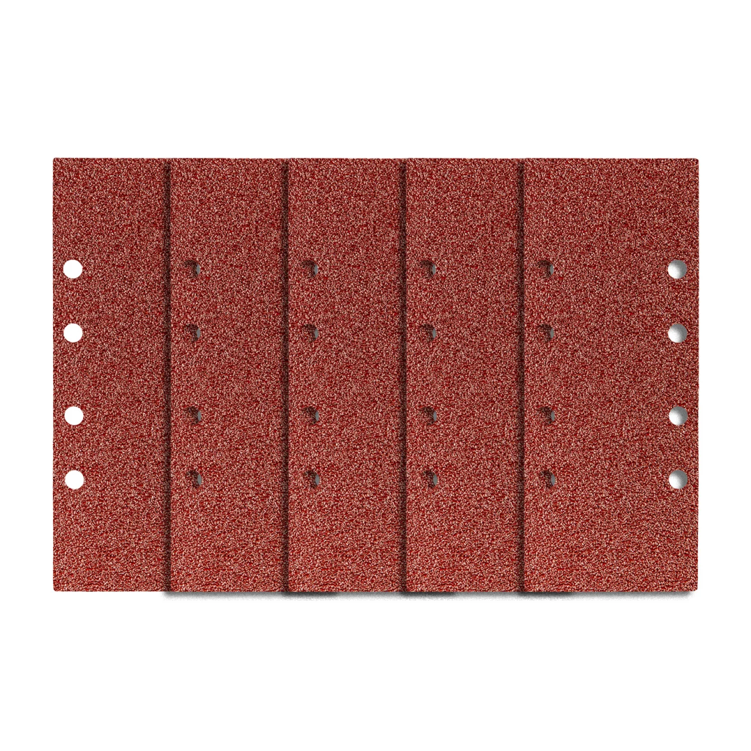 NEO Csiszolópapír tépőzáras 93x230mm, K240 lyukas, 5db, min. rendelés: 5cs