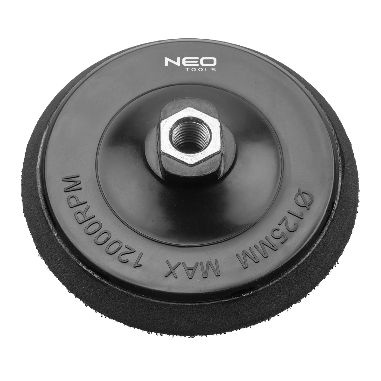 NEO Rugalmas csiszolótányér tépőzáras 125mm, M14