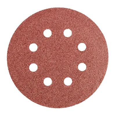 NEO Csiszolókorong tépőzáras 125mm, K60, 8 lyukas, 5db, min. rendelés: 5cs csiszolólapok és -szalag