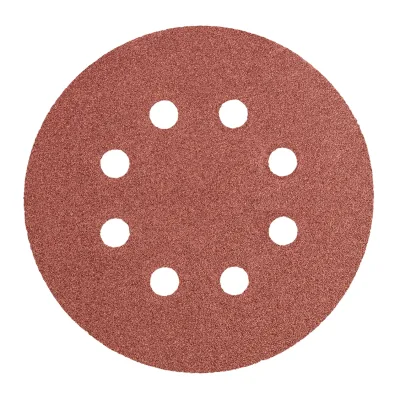 NEO Csiszolókorong tépőzáras 125mm, K100, 8 lyukas, 5db, min. rendelés: 5cs csiszolólapok és -szalag