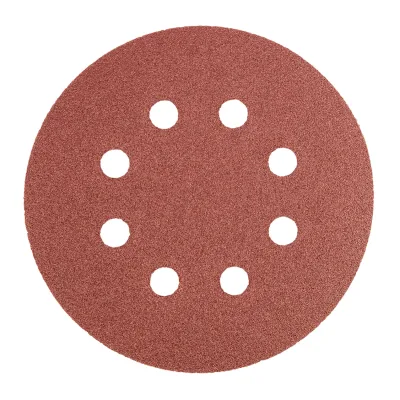 NEO Csiszolókorong tépőzáras 125mm, K120, 8 lyukas, 5db, min. rendelés: 5cs csiszolólapok és -szalag