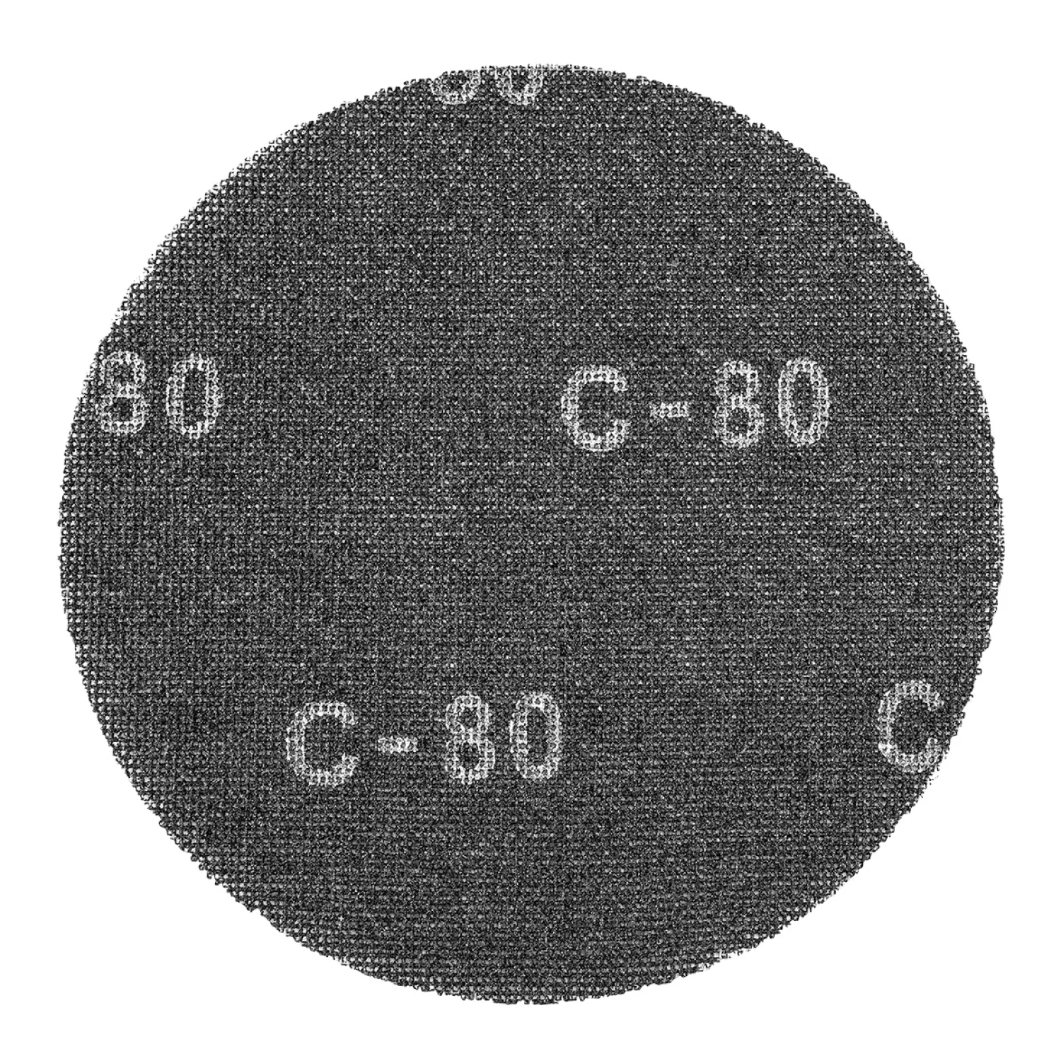 GRAPHITE Csiszolókorong tépőzáras hálós 225mm, K80, 10db