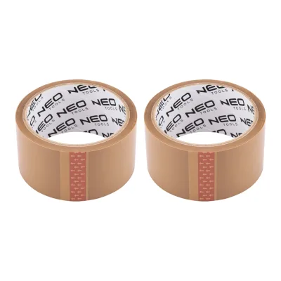 NEO Ragasztószalag PVC barna, 48mm x 40m, 2db/cs festő- és burkolószerszám