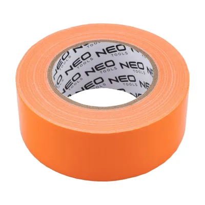 NEO Ragasztószalag festőszalag narancs, PE bevonattal időjárásálló, vakoláshoz, 48mm x 50m festő- és burkolószerszám