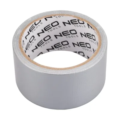 NEO Ragasztószalag ezüst, Duct Tape, üvegszálas PE, 50mm x 10m festő- és burkolószerszám
