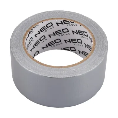 NEO Ragasztószalag ezüst, Duct Tape, üvegszálas PE, 50mm x 25m festő- és burkolószerszám