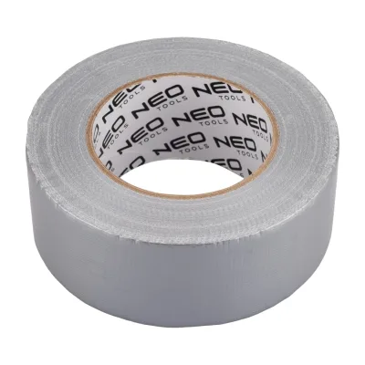 NEO Ragasztószalag ezüst, Duct Tape, üvegszálas PE, 50mm x 50m festő- és burkolószerszám