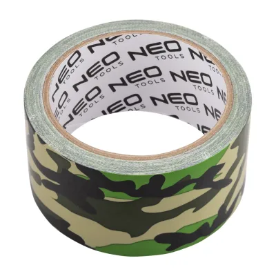 NEO Ragasztószalag, terepszínű, EXTREME, Duct Tape, üvegszálas PE, 50mmx10m festő- és burkolószerszám