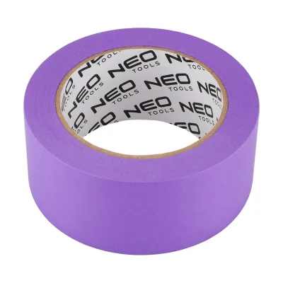 NEO Ragasztószalag festőszalag lila, precíziós japán washi papír, 30 napig UV álló,színhatároláshoz, 48mmx50m festő- és burkolószerszám