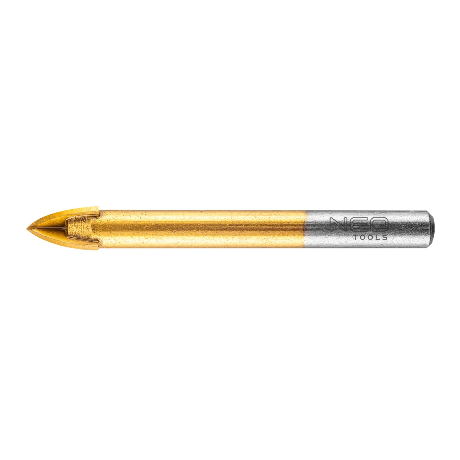 NEO Univerzális 4 élű üvegfúró, fa, műanyag, fém, kőzet, kerámia fúráshoz, 10mm