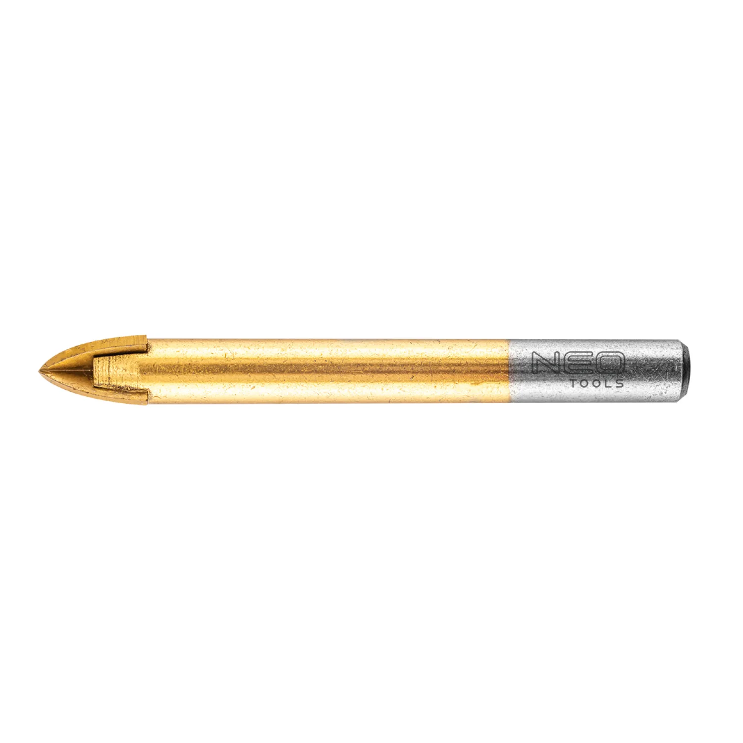 NEO Univerzális 4 élű üvegfúró, fa, műanyag, fém, kőzet, kerámia fúráshoz, 12mm