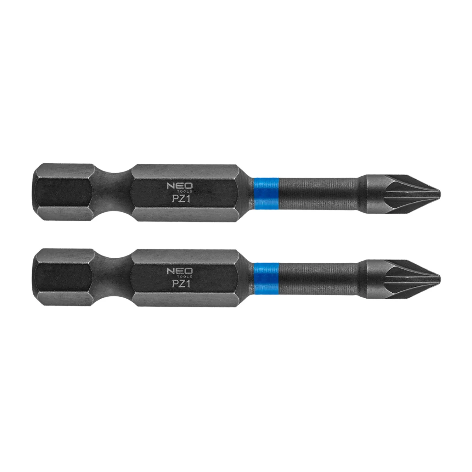 NEO Torziós ütvecsavarozó bit PZ1x50mm, 2db