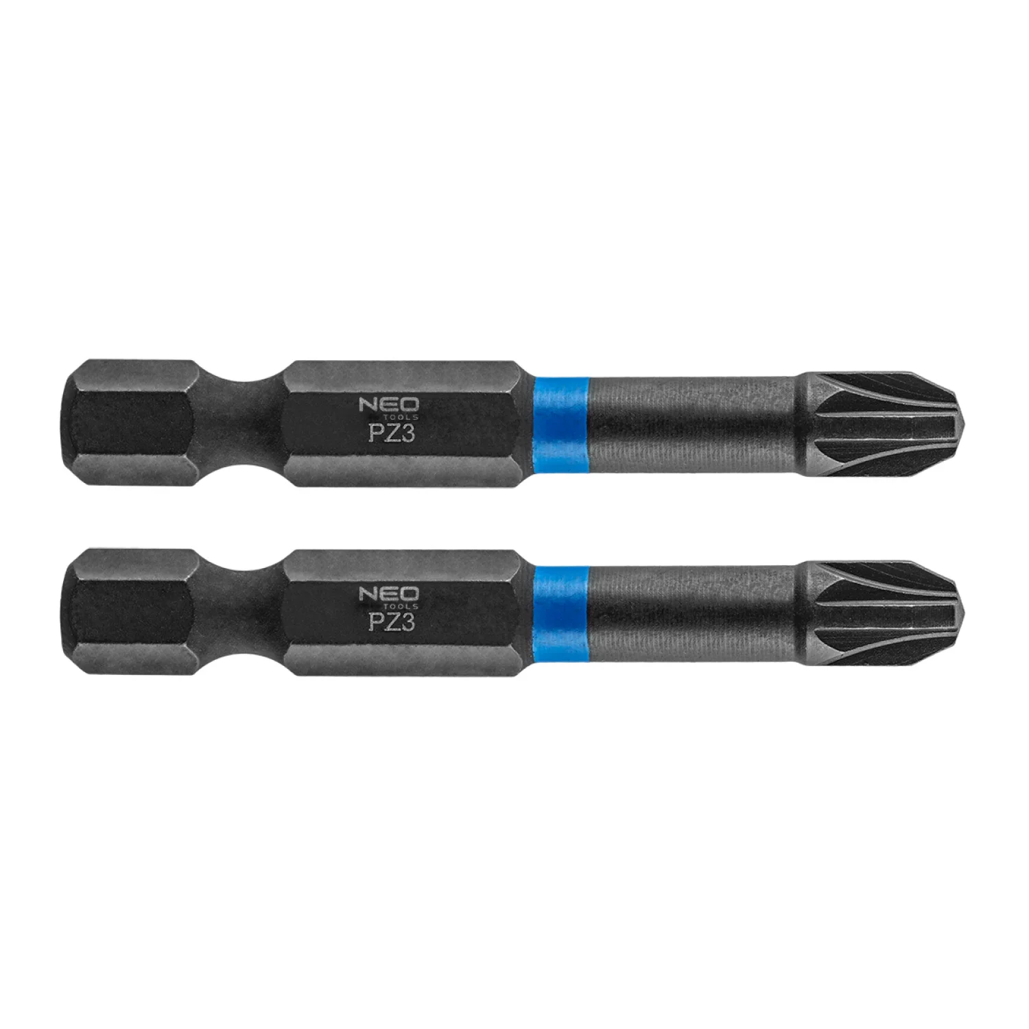 NEO Torziós ütvecsavarozó bit PZ3x50mm, 2db