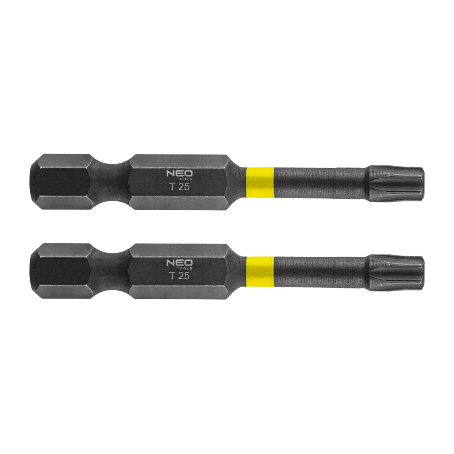 NEO Torziós ütvecsavarozó bit Torx 25x50mm, 2db