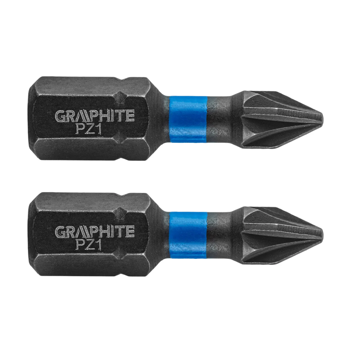 GRAPHITE Torziós ütvecsavarozó bit PZ1x25mm, 2db