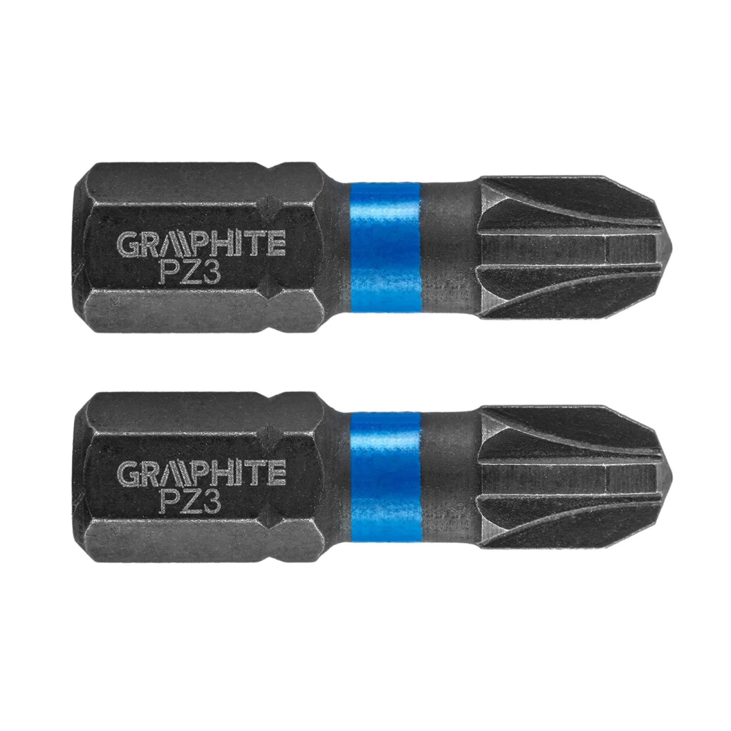 GRAPHITE Torziós ütvecsavarozó bit PZ3x25mm, 2db