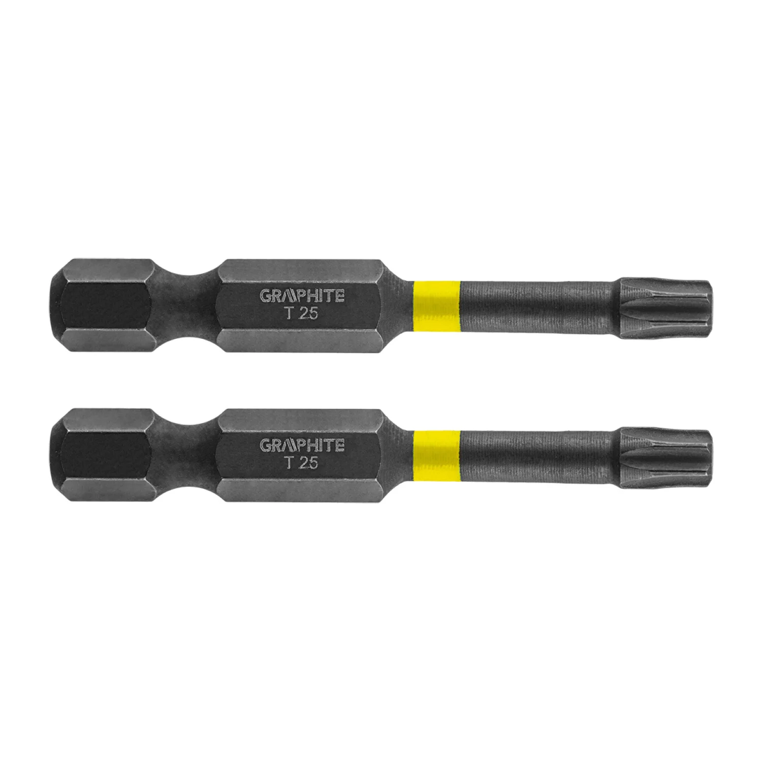 GRAPHITE Torziós ütvecsavarozó bit Torx 25x50mm, 2db
