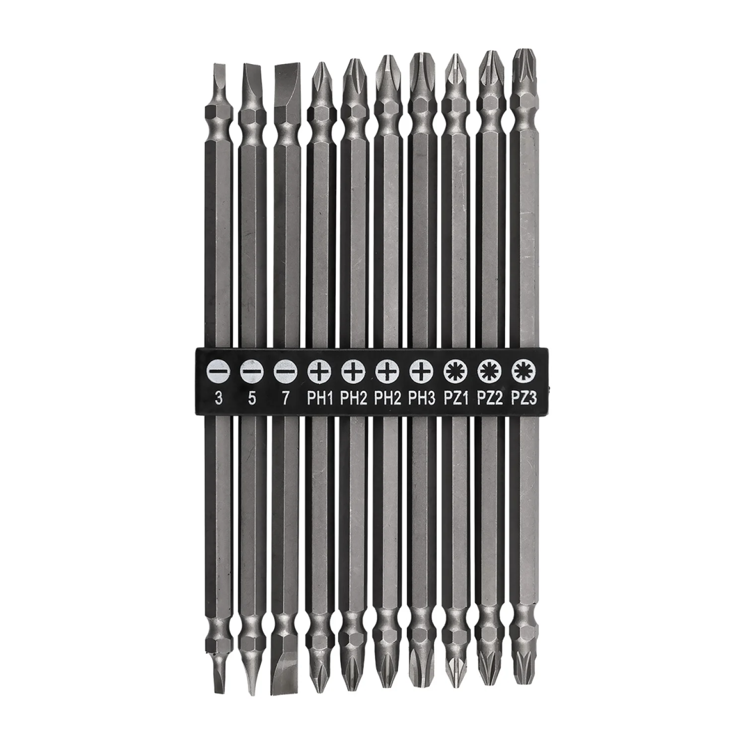 GRAPHITE Csavarhúzó bitkészlet 150mm, 10db