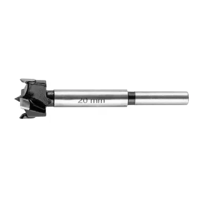 GRAPHITE Fenékfúró, pántfúró, keményfém betétes, 20mm fúrószár