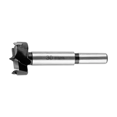 GRAPHITE Fenékfúró, pántfúró, keményfém betétes, 30mm fúrószár
