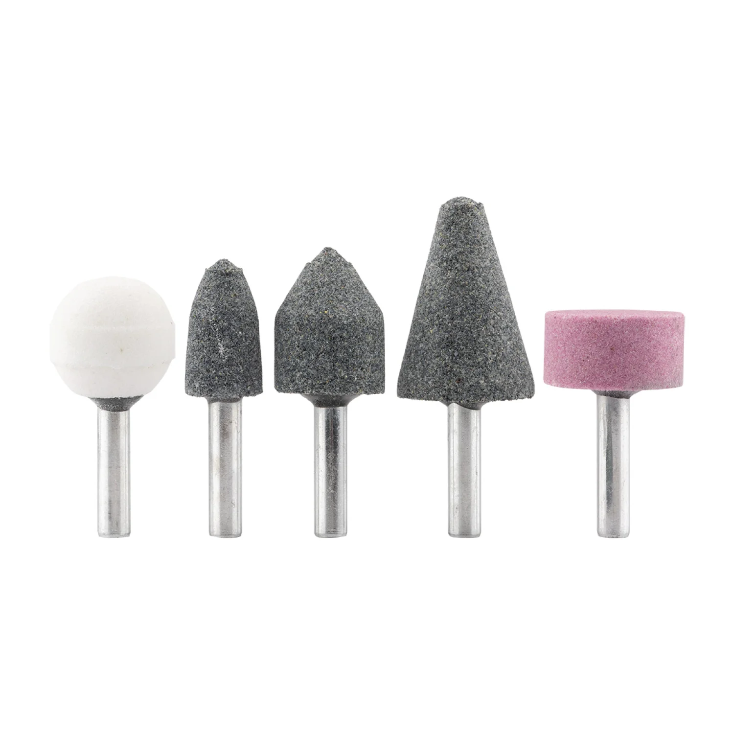 GRAPHITE Csapos köszörűkő készlet 5db