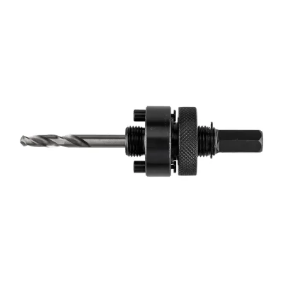 GRAPHITE Központfúró befogóadapterrel, Bi-Metál körkivágókhoz, 32-152mm, hatszög szárral fúrószár