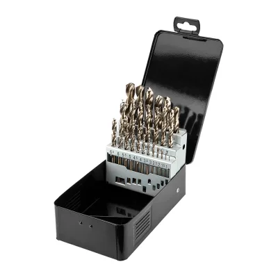 NEO Csigafúró készlet HSS-Cobalt, 1-13mm, 25db fúrószár