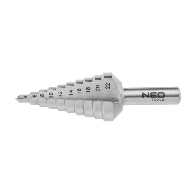 NEO Lépcsős fúró 4-22mm fúrószár