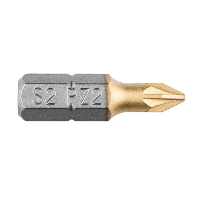 NEO Csavarhúzó bit PZ2, 25mm, 1/4", 2db, min. rendelés: 3cs csavarhúzók és bitfej