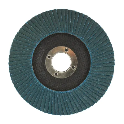 GRAPHITE Csiszolókorong lamellás 125x22.2mm, K100, cirkónium, INOX csiszoló- és tisztítókorong