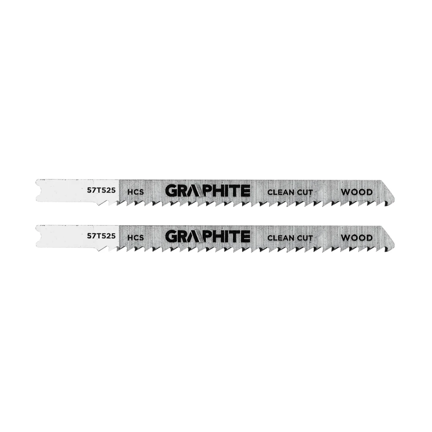 GRAPHITE Dekopírfűrészlap, U-befogó, HCS, 10TPI, 74/100mm, fa-rétegelt lemez, 2db