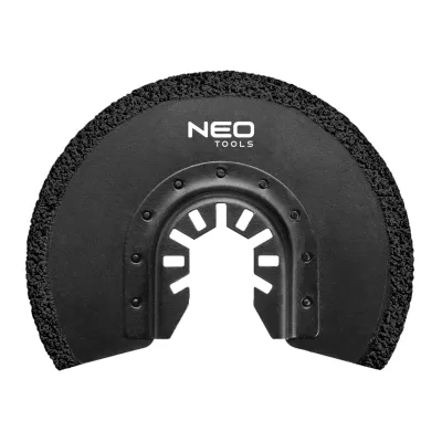 NEO Multigép, rezgőgép lap, HM, volframkarbid, 85mm, félköríves vágó, kerámiához fűrészlap