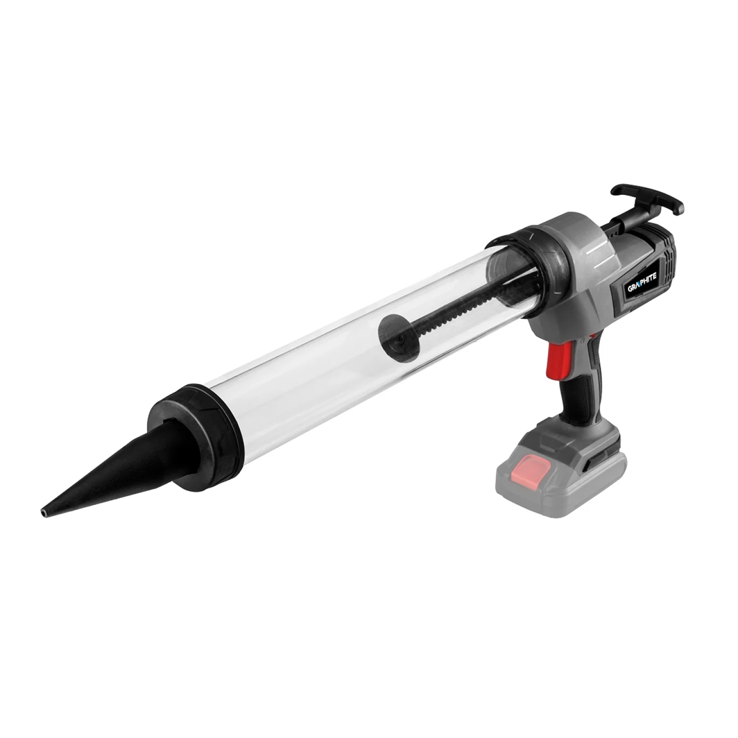 GRAPHITE Akkus kinyomópisztoly ENERGY+, 600ml-es zárt tartályos, akku nélkül