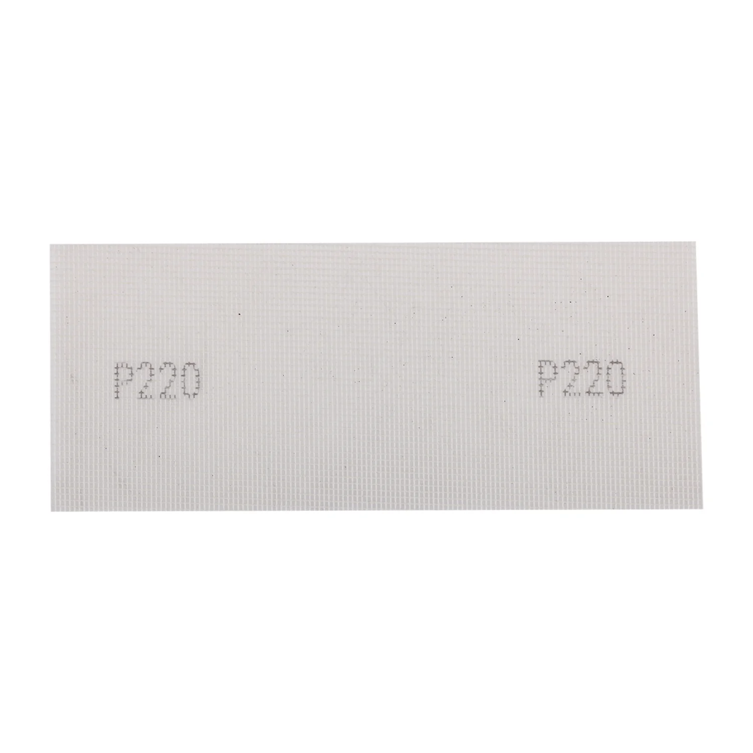 GRAPHITE Csiszolóháló fehér 115x280mm, fa, fém, műanyag, űveg, gipszkarton csiszoláshoz, P220, min. rendelés: 3db