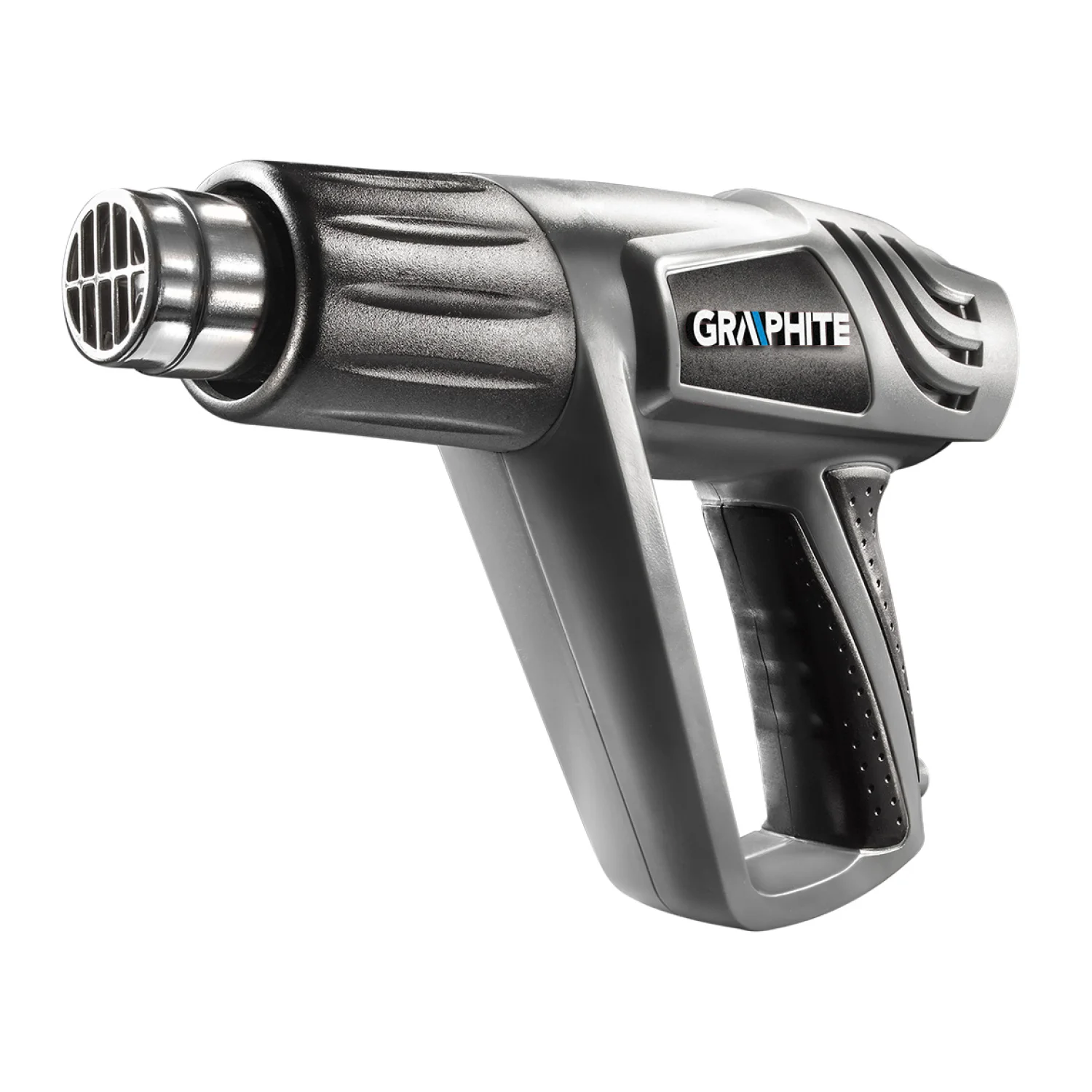 GRAPHITE Hőlégfúvó 2000W, I:50°C, II: 350°C, III: 550°C, 5db kiegészítővel, kofferben