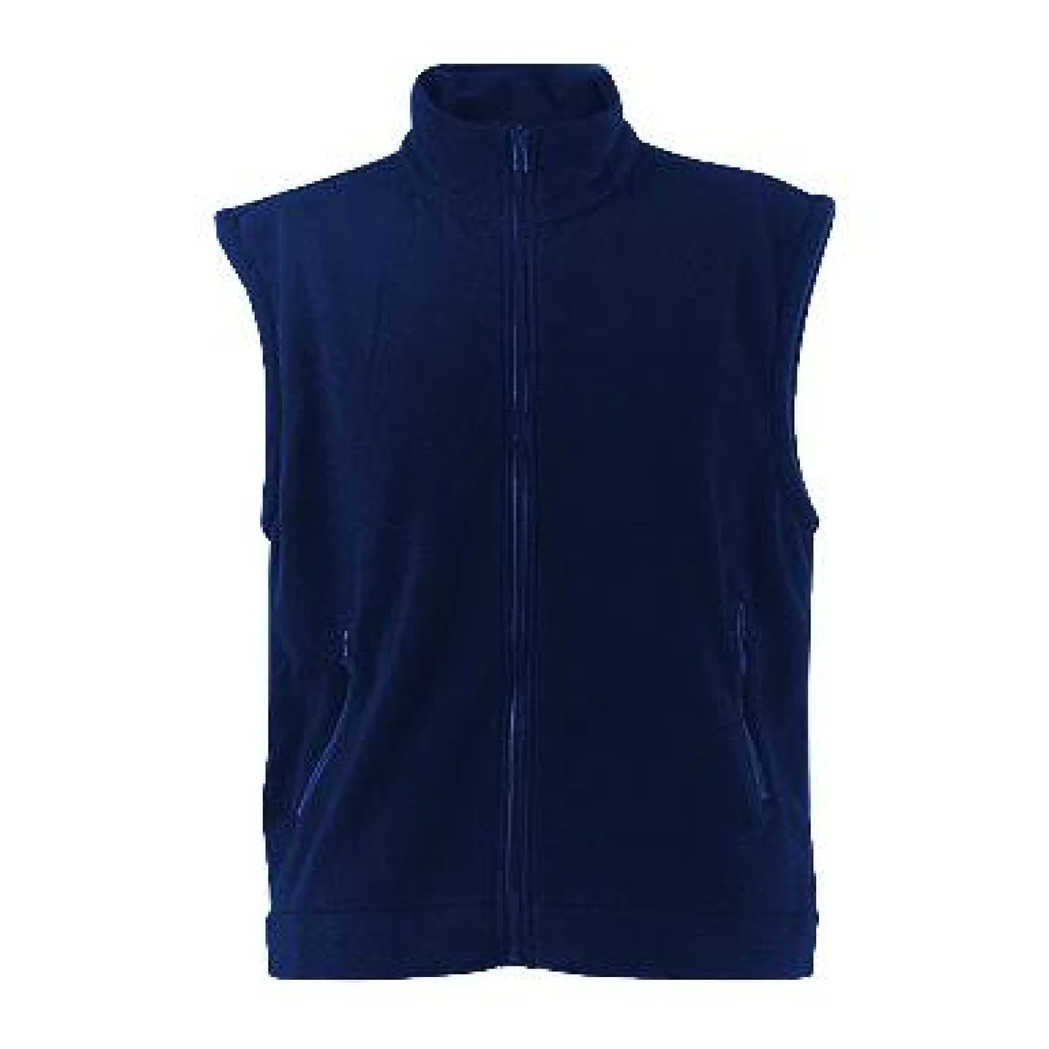 Lacuna Fleece vest BINAS grey Navy