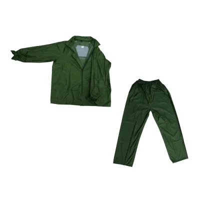 KISHA - Soft rainwear set - zöld