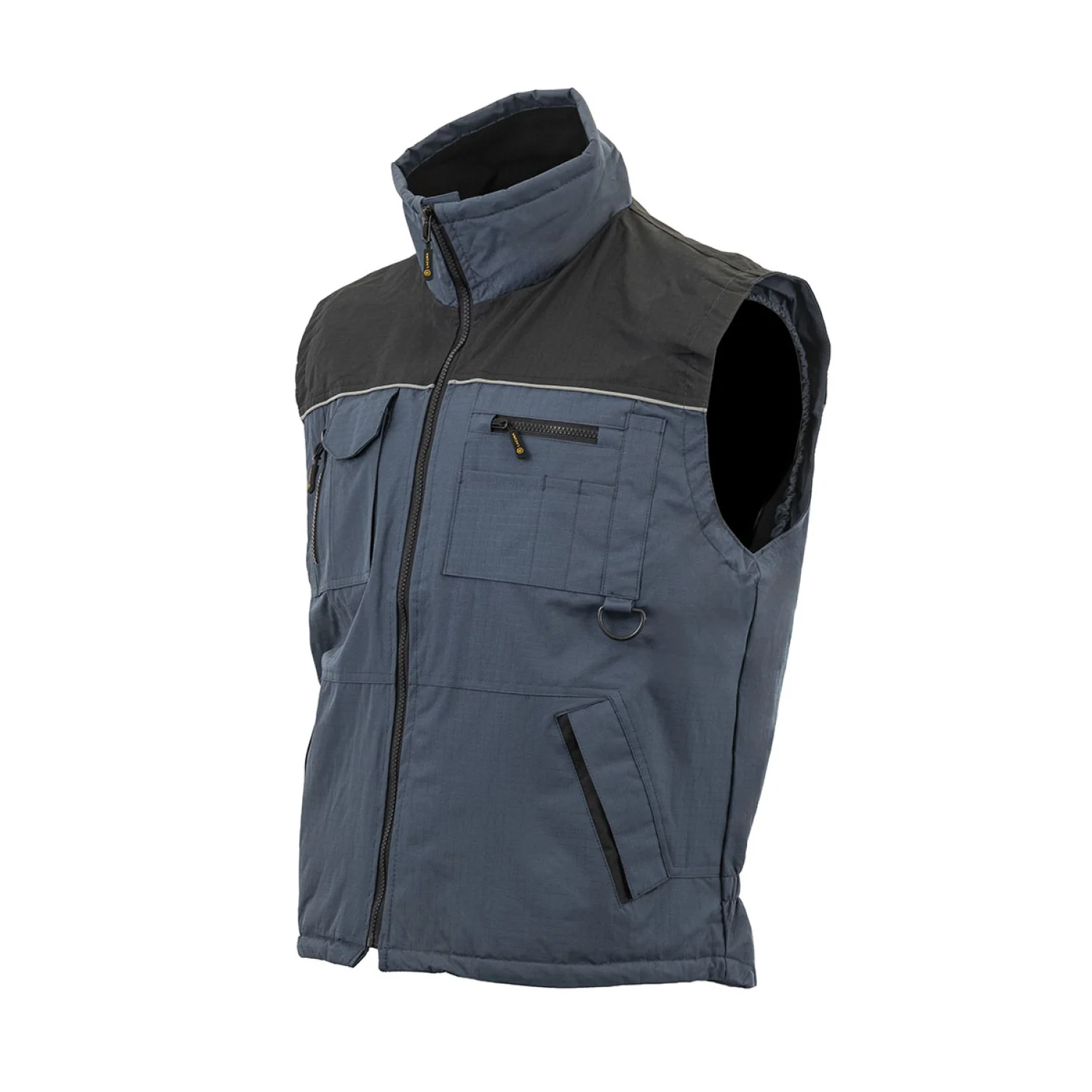 Lacuna Waistcoat WORKER, grey Navy