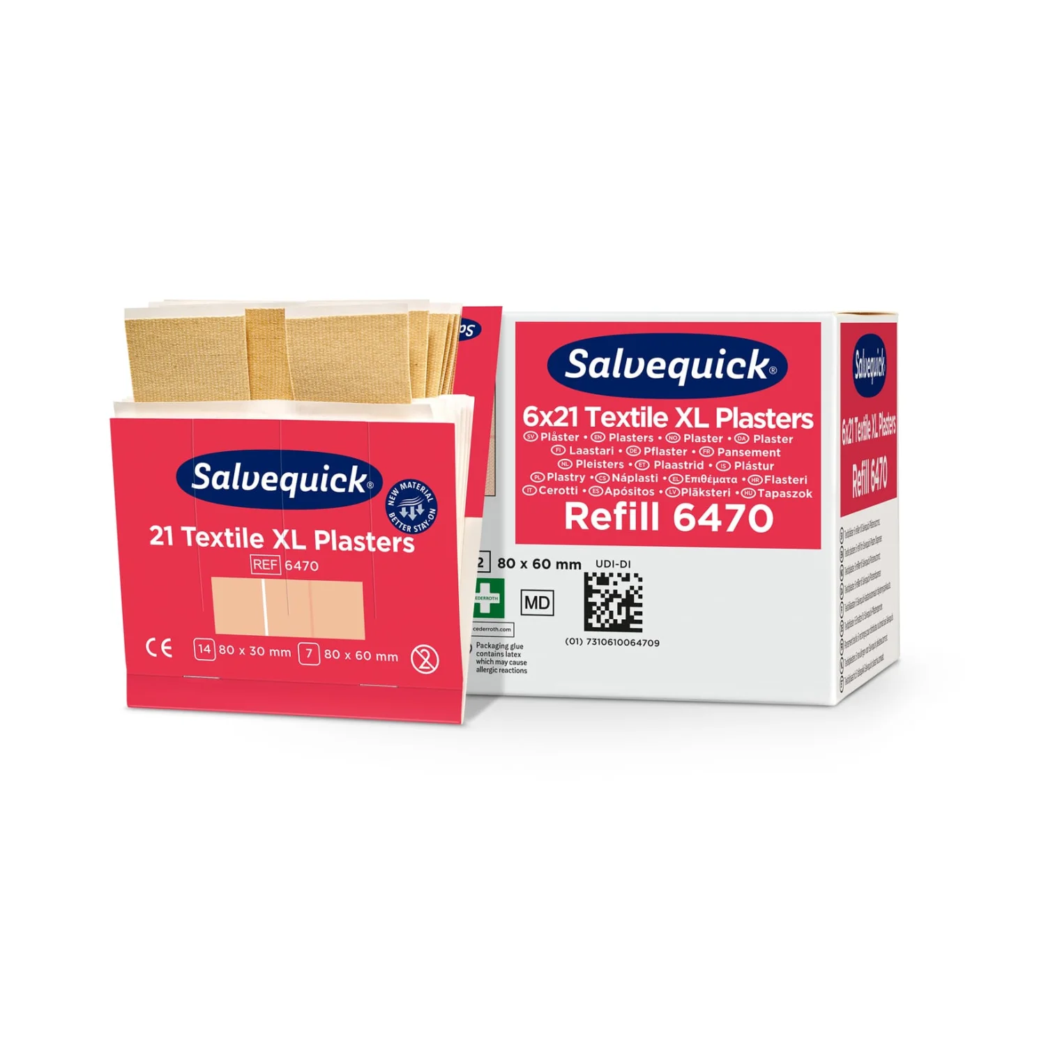 Cederroth Salvequick nagy textil sebtapasz utántöltő