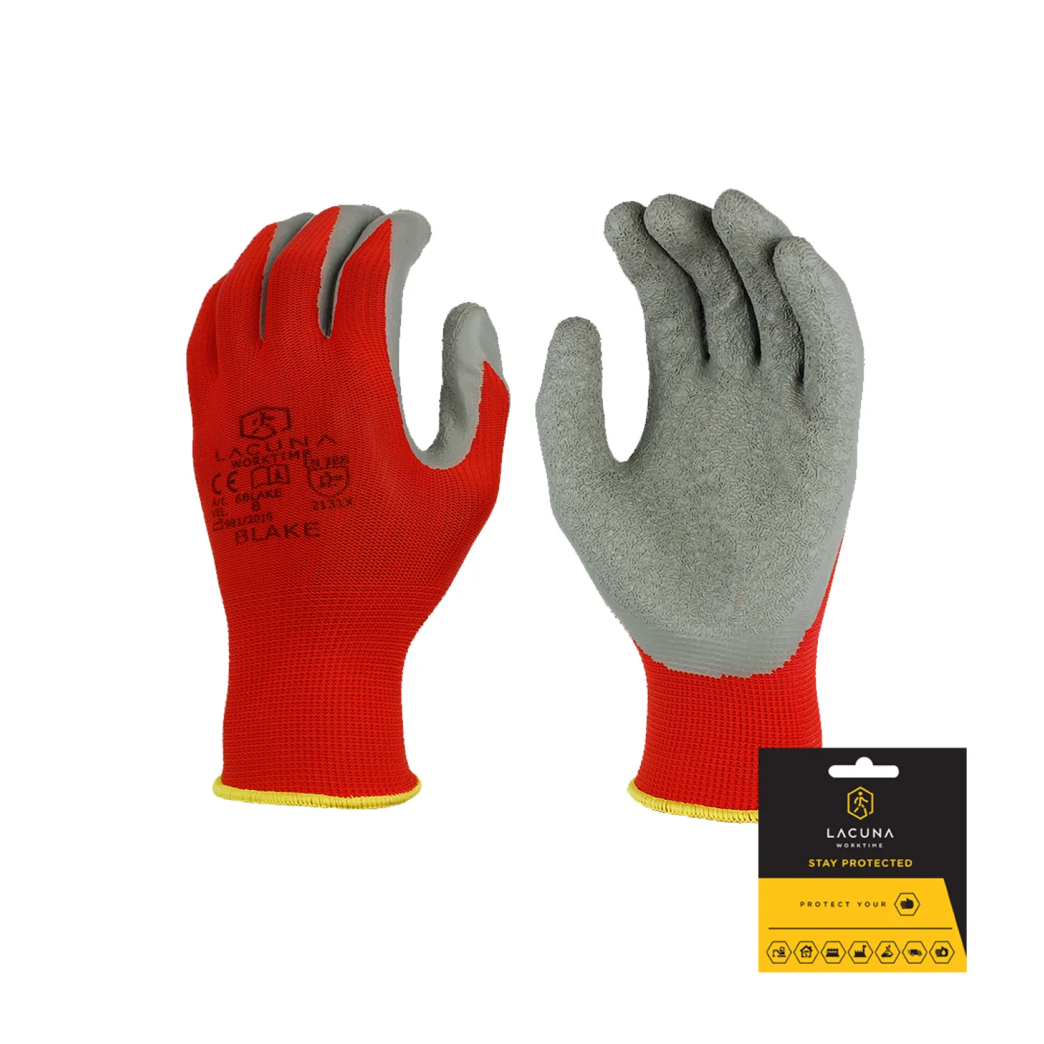 Lacuna BLAKE latex coated glove
