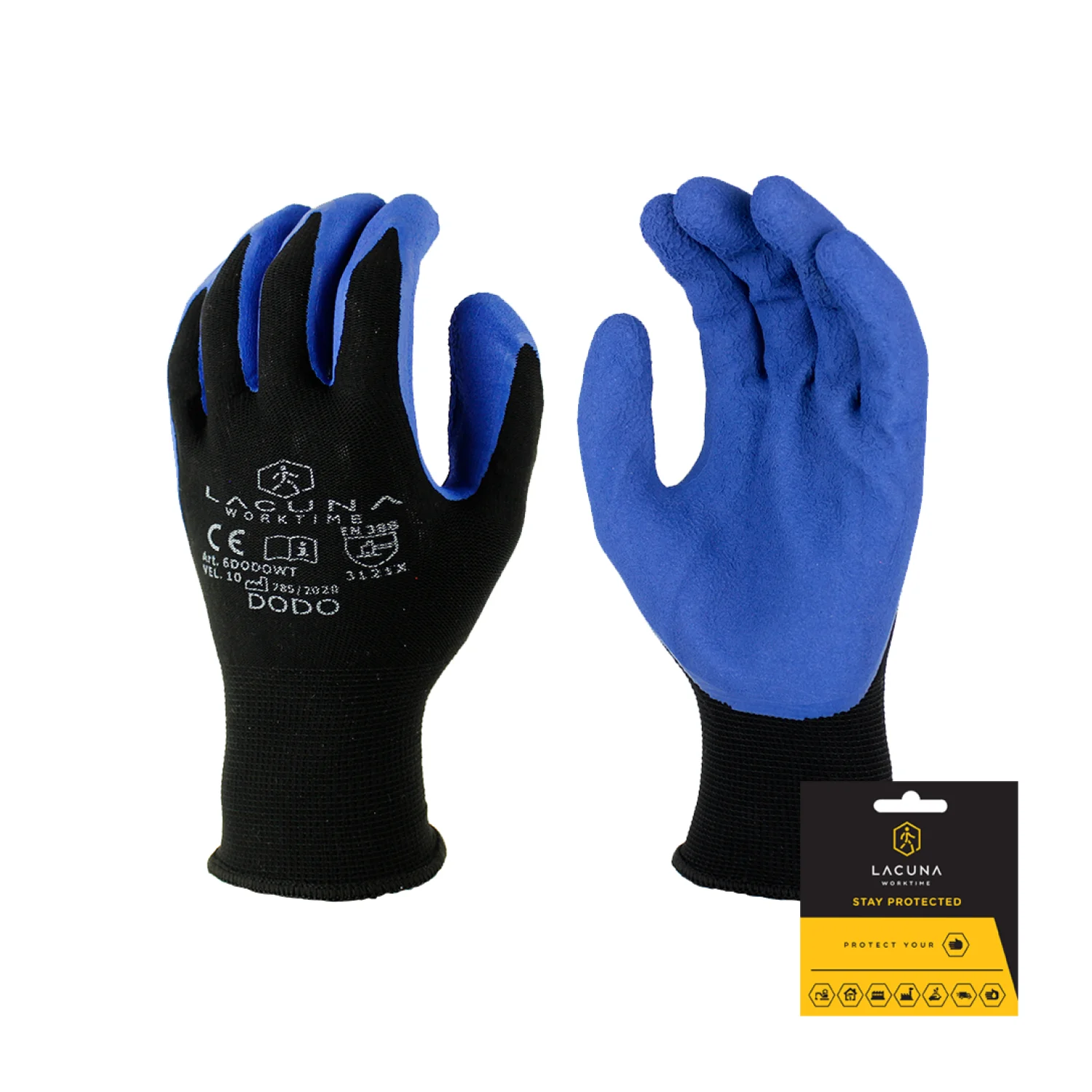 Lacuna Latex coated glove DODO