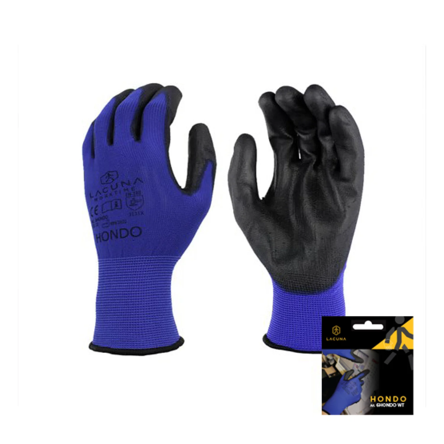 Lacuna PU coated glove HONDO size 10