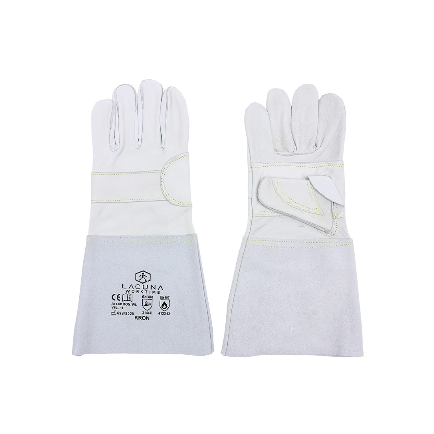 Lacuna Long leather glove KRON